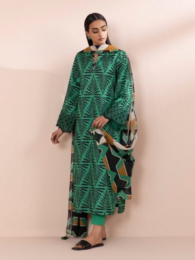 2 Piece - Embroidered Lawn Suit