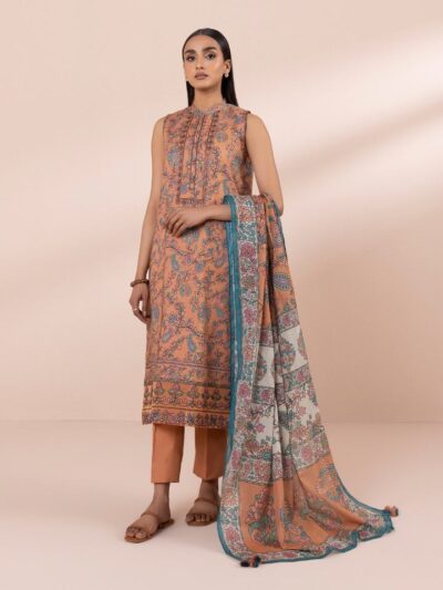 3 Piece - Embroidered Lawn Suit
