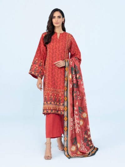 2 Piece - Printed Khaddar Suit